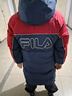 斐樂(lè )FILA兒童童裝外套2025年冬季新款男中大童保暖寬松長(cháng)款羽絨服 夜機藍-NV 175 曬單實(shí)拍圖