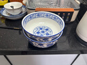 陶玲瓏大面碗青花瓷大號商用牛肉羊肉湯螺螄粉菜碗家用拌面餛飩粥粉湯碗 青花玲瓏碗7.5英寸【2個(gè)裝】 曬單實(shí)拍圖