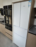 HYUNDAI韓國現代冰箱大容量一級能效法式白色四開(kāi)門(mén)十字對門(mén)多門(mén)超薄微嵌入式節能變頻省電 301升法式白色 一級變頻 53厘米超薄嵌入 曬單實(shí)拍圖