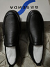 森達皮鞋男上班通勤一腳蹬樂(lè )福鞋商務(wù)正裝鞋 黑色 40 曬單實(shí)拍圖