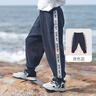 巴厘小豬男童休閑褲秋季兒童運動(dòng)褲洋氣炸街衛褲束腳褲春秋長(cháng)褲寶寶褲子 夜色藍 110 曬單實(shí)拍圖