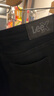 Lee【張凌赫代言】25早秋新品舒適經(jīng)典五袋款高腰黑色女牛仔褲潮 黑色 28 曬單實(shí)拍圖
