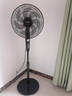 美的（Midea）電風(fēng)扇家用風(fēng)扇 落地扇 立式輕音節能強風(fēng)電扇 宿舍降溫循環(huán)柔風(fēng)自然風(fēng)桌面小風(fēng)扇 【7葉低噪】SAF35MA 曬單實(shí)拍圖