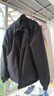 JEEP吉普外套男士加絨加厚保暖夾克秋冬季休閑寬松衣服 黑色加絨 2XL 曬單實(shí)拍圖
