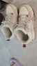 斯凱奇（Skechers）厚底加絨丨女子老爹鞋高幫秋冬季保暖增高熊貓鞋子運動(dòng)休閑棉鞋女 【推薦配色】酒紅色/BURG 37 曬單實(shí)拍圖