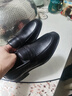 雷曼尼保羅雷曼尼保羅2026春季新款男鞋商務(wù)正裝皮鞋軟底英倫豆豆鞋透氣涼鞋 6505黑色單鞋 36 曬單實(shí)拍圖