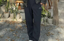 安踏加絨男褲運動(dòng)褲子男士冬季款加厚保暖寬松束腳通勤健身訓練長(cháng)褲 加絨收口logo款/黑（拉鏈口袋） 2XL /(185) 適合160-170斤 曬單實(shí)拍圖