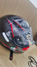 AGV K6S碳芳綸纖維大尾翼摩托車(chē)頭盔機車(chē)全盔賽車(chē)男女四季通風(fēng)3C SLASHCUT  BLACK GREY RED XXL（適合61-64頭圍） 曬單實(shí)拍圖