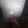 元棉 紅藍爆閃肩燈 多功能充電LED警示燈信號閃光燈 紅藍充電款 曬單實(shí)拍圖