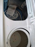 澳柯瑪（AUCMA）洗衣機半自動(dòng)波輪 11公斤家用大容量雙缸雙桶洗衣機商用雙不銹鋼內筒洗滌脫水兩用 【拉絲灰】XPB110-2158S 曬單實(shí)拍圖