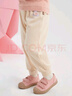 笛莎童裝女童運動(dòng)褲2024冬款女寶寶寬松休閑加絨長(cháng)褲 曬單實(shí)拍圖