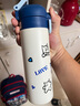 富光保溫杯女士?jì)和哳佒?16L不銹鋼水杯子學(xué)生直飲吸管杯喝水壺 曬單實(shí)拍圖