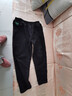 恒源祥高彈力大碼女裝胖妹妹2025秋冬新款松緊腰寬松顯瘦哈倫老爹牛仔褲 黑灰色-彈力【加絨】 加厚 XL 建議140-160斤 曬單實(shí)拍圖