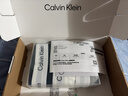 Calvin Klein內衣【新年禮物】男士本命年新年紅三條裝ck低腰棉質(zhì)防夾臀內褲男 U2664998-太空黑/月光白/椰青灰 3條 XL 曬單實(shí)拍圖