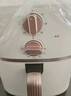 美的（Midea）空氣炸鍋免翻面雙旋鈕家用大容量5.3L多功能空氣炸鍋蒸烤一體熱風(fēng)循環(huán)金屬內腔 MF-KZE535J5 曬單實(shí)拍圖
