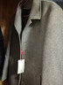 皮爾卡丹（pierre cardin）雙面羊毛絨大衣男中長(cháng)款秋冬季加厚休閑中年羊毛呢子風(fēng)衣外套男裝 卡其色 XL 180/96A 曬單實(shí)拍圖