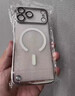 耐度（NaiDu）【自帶鏡頭膜】適用于蘋(píng)果17/16promax手機殼新款電鍍輕薄簡(jiǎn)約裸機透明高級感防摔無(wú)邊框硬殼保護 磁吸款【銀色】 iphone 17 Pro Max 曬單實(shí)拍圖