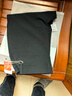 京東京造【秒出門(mén)】休閑褲子男西褲男直筒西裝冬季新款男褲 黑色 M 曬單實(shí)拍圖
