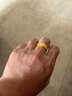 周生生足金多福福字黃金戒指 生生有禮三金開(kāi)口戒對戒90354R計價(jià) 11.64克(含工費280元) 曬單實(shí)拍圖