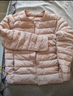 雪中飛羽絨內膽女輕薄羽絨服女短款新款內搭外穿修身 淺粉色 M (160) 曬單實(shí)拍圖