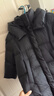 波司登25年泡芙羽絨服女童長(cháng)款90絨5A抗菌連帽保暖外套T250243108Q 曬單實(shí)拍圖