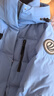 波司登（BOSIDENG）25年新款90絨鵝絨極寒羽絨服女款商場(chǎng)熱賣(mài)同款連帽外套B250242402 【趨勢推薦】光影藍5A38 -顯膚色 M 165/88A 體重約110-120斤 曬單實(shí)拍圖