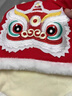 婧麒（JOYNCLEON）嬰兒過(guò)年喜慶衣服冬季男女寶寶連體衣紅色棉服百天周歲拜年服 大紅龍騰云+帽子 80cm 曬單實(shí)拍圖