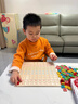 艾杰普（JEPPE）對數板百數板幼兒數字益智啟蒙1-100運算蒙氏教具兒童3-6新年禮物 曬單實(shí)拍圖