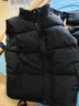 凡客誠品（VANCL）馬甲男士秋冬季加厚保暖立領(lǐng)背心大碼外穿無(wú)袖坎肩男 黑色 XL 曬單實(shí)拍圖