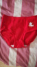 思琪拉斐女童本命年內衣套裝馬年中大童紅色文胸兒童發(fā)育期背心女孩內褲 馬上有福-背心+三角內褲+紅襪 70A (140) 【參考體重50-60斤】 曬單實(shí)拍圖