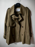 fano studios范洛經(jīng)典卡其色短款風(fēng)衣外套女2026春新款雙排扣小個(gè)子高級感外套 卡其色 M 曬單實(shí)拍圖
