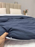 亞朵村的云被子冬季深睡控溫被冬被Pro 2.0四季被被子厚冬被子母被秋冬被芯 新深睡藍 冬被雙層控溫子母被（約3.6KG) 200*230 曬單實(shí)拍圖