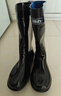 回力雨鞋男高筒防水防雨靴男鞋耐磨釣魚(yú)鞋戶(hù)外加絨保暖膠鞋838 中筒 43 曬單實(shí)拍圖