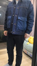 Levi's李維斯情侶同款美式復古防寒保暖戶(hù)外立領(lǐng)羽絨服牛仔外套 藍色 XL 曬單實(shí)拍圖