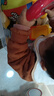 babylove寶寶夾棉棒球服冬季保暖外套拉鏈上衣加厚夾克嬰幼兒棉服 丁香棕 90 曬單實(shí)拍圖