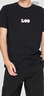 Lee25新品標準版圓領(lǐng)重疊印花Logo男短袖T恤休閑潮LMT0098064LE 黑色 L 曬單實(shí)拍圖