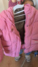 迪士尼（Disney）童裝女童羽絨服2026冬裝新款90白鴨絨中大童女孩拜年服中長(cháng)款外套 粉色 均碼 130cm 曬單實(shí)拍圖
