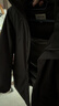 LAFUMA戶(hù)外防潑水鵝絨羽絨服男士 秋冬防風(fēng)派克可拆卸帽毛領(lǐng)LMJU5DH66 黑色BK M (48)175/96A 曬單實(shí)拍圖