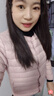 2025新款輕薄羽絨棉服女短款秋冬季內膽棉衣洋氣修身小棉襖外套潮 浪漫-粉 【圓領(lǐng)V領(lǐng)兩用】 2XL 118-128斤 曬單實(shí)拍圖