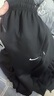 運動(dòng)套裝男秋季2025新款開(kāi)衫衛衣純棉加絨男款休閑寬松跑步運動(dòng)服 黑色-春秋直筒-三件套 3XL【150-165斤】 曬單實(shí)拍圖