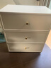 全友家居 三斗柜現代簡(jiǎn)約奶油風(fēng)抽屜式臥室家用收納儲物玄關(guān)置物柜子 曬單實(shí)拍圖