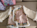 安妮優(yōu)兒（Anneyol）格格服女童漢服冬季古裝兒童冬裝國風(fēng)加厚旗袍裙拜年服 粉色 130 曬單實(shí)拍圖