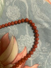 石玥珠寶精品6-7mm涼山南紅瑪瑙手串轉運珠手鏈男女士款 水晶瑪瑙 曬單實(shí)拍圖