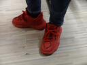啄木鳥(niǎo)老爹鞋女鞋秋冬季新品軟底休閑運動(dòng)鞋子女不累腳本命年大紅鞋波鞋 紅色-本命年 情侶款 37 曬單實(shí)拍圖