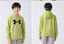 安德瑪（Under Armour）男大童連帽寬松加絨衛衣運動(dòng)男童衛衣244303166 綠色 160cm  曬單實(shí)拍圖