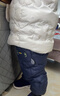 巴拉巴拉童裝嬰兒羽絨褲男童長(cháng)褲女童褲子冬裝保暖褲寶寶高腰護肚萌趣可愛(ài) 曬單實(shí)拍圖