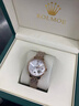 瑞士進(jìn)口手表女士機械表輕奢防水高級感2025新款世界十大名牌女表 玫金白面-享全國專(zhuān)柜終身質(zhì)保服務(wù) 原裝進(jìn)口 10mm 厚度 曬單實(shí)拍圖