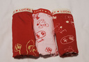 久歲伴兒童內褲女童本命年大紅色平角褲中大童卡通可愛(ài)四角短褲 405096Z 曬單實(shí)拍圖