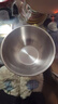 不銹鋼盆沙拉盆家用廚房大號料理打蛋和面水果烘焙 17cm 1個(gè) 【刻度盆/700ML】 曬單實(shí)拍圖