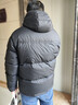 鴨鴨（YAYA）【石墨烯高充絨】新國標羽絨服男短款2025年連帽休閑防寒保暖外套 黑色 【升級版 石墨烯內里】 L 175 曬單實(shí)拍圖